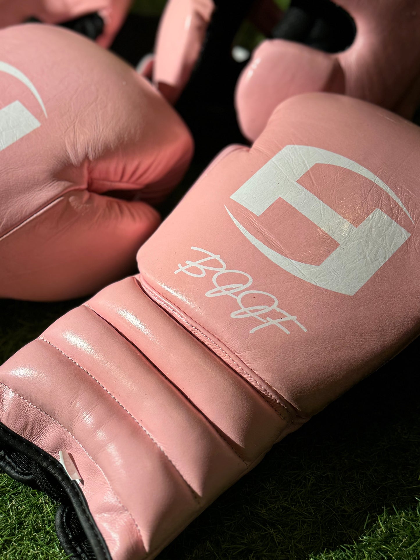 SOLID PINK | BOXING GLOVES & SPARRING SET | 100% LEATHER